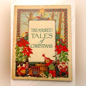 1980 Current “Treasured Tales Of Christmas” Hardback #6485 Christmas Storybook